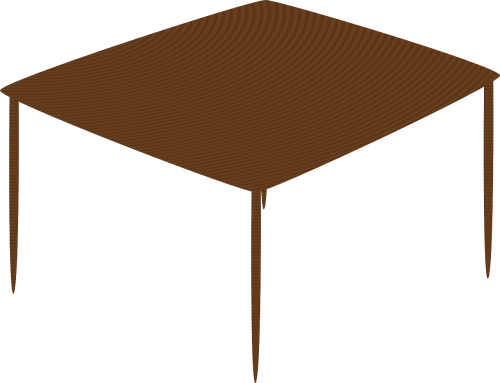 table wooden brown