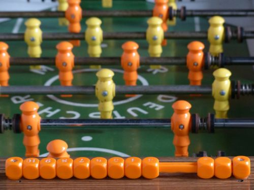 table football counter counting unit