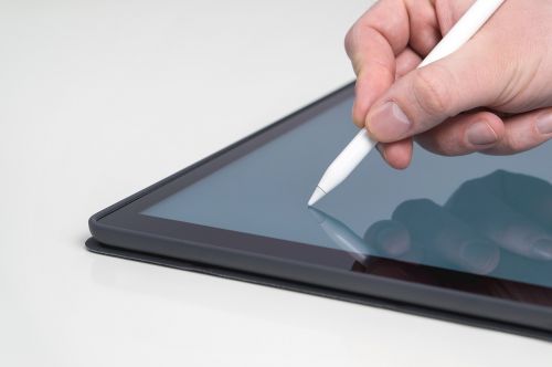 tablet stylus close up