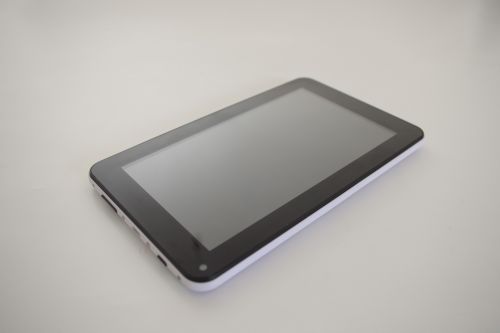 Tablet On White Background