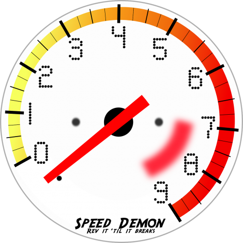 tachometer speedometer rpm