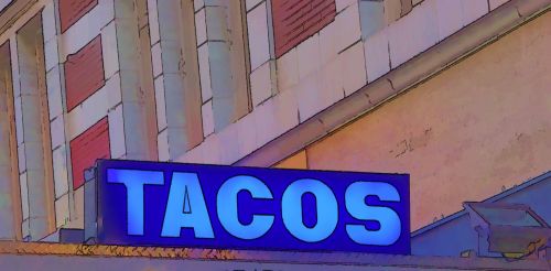 Taco Sign