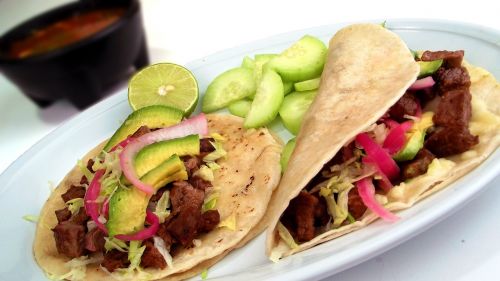 tacos mexican carne asada