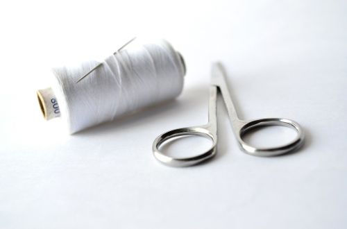 tailor thread scissors
