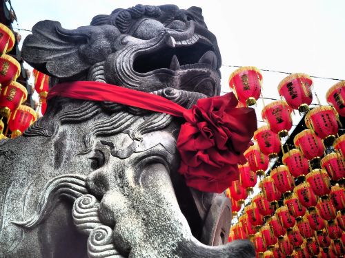 taiwan statue temple