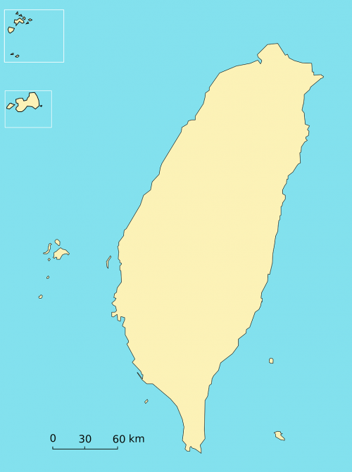 taiwan map roc