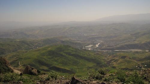 tajikistan mountains landscape