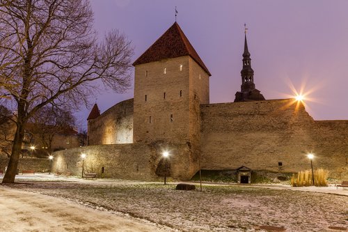 tallinn  estonia  castle