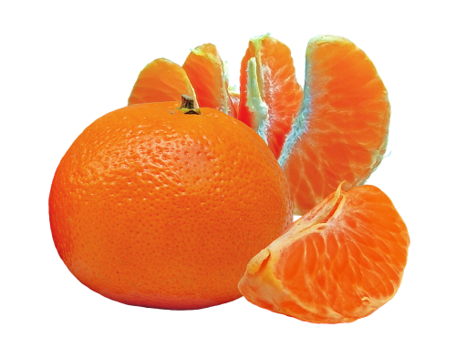 tangerine tangerine wedges fruit