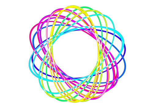 tangle circle background