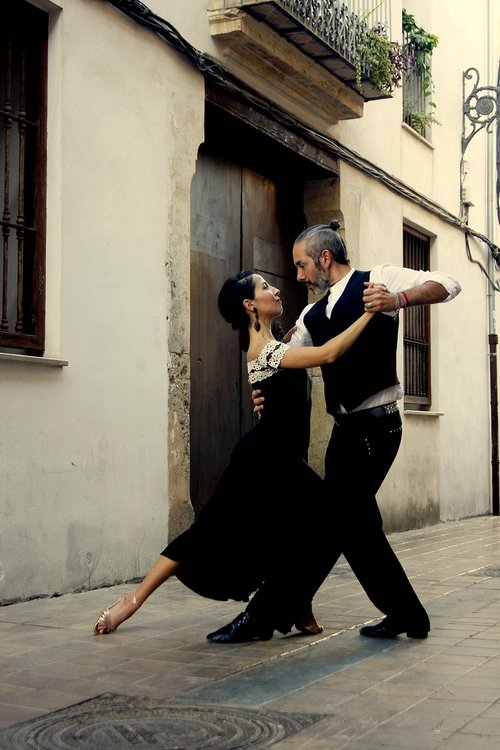 tango  couple  dancer