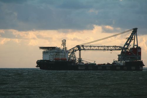 tanker ship north sea