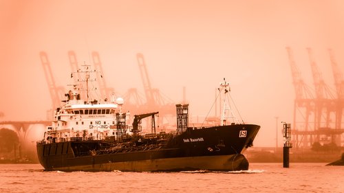tanker  ship  port