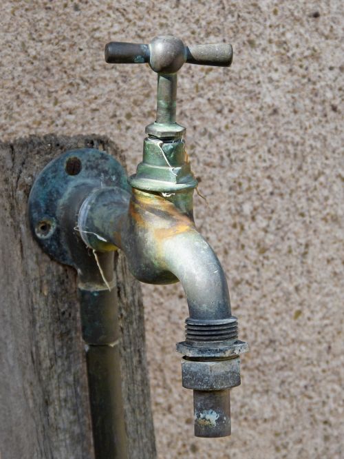tap old water