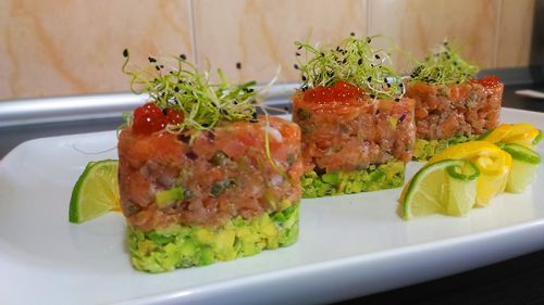 tartar salmon restaurant