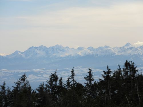 tatry babia top mountains