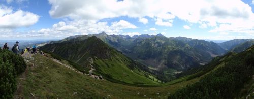 tatry mountains panorama