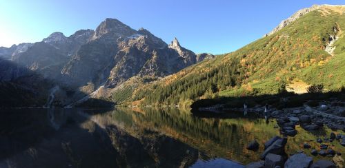 tatry mountains morskie oko