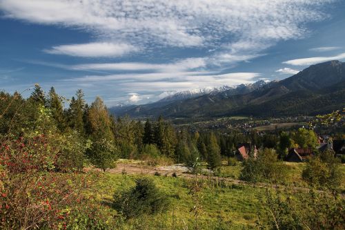 tatry view landscape