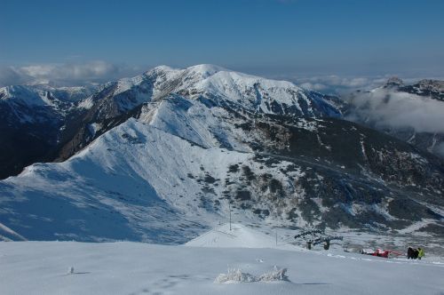 tatry winter mountains