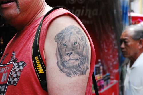 tattoo lion design