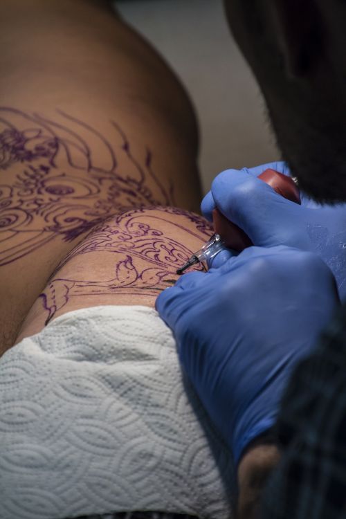 tattoo tattoo artist body drawing