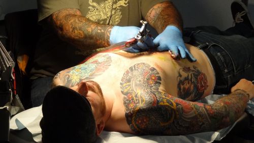 tattoo biker tattoo artist