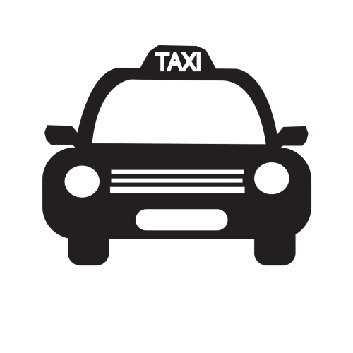 taxi icon auto automobile