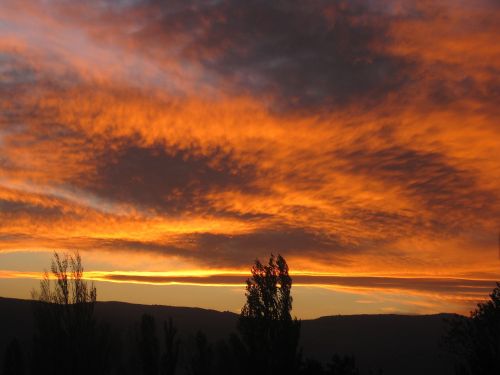 tbilisi sunset evening