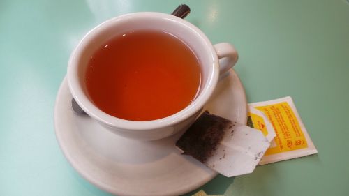 tea cup of breakfast