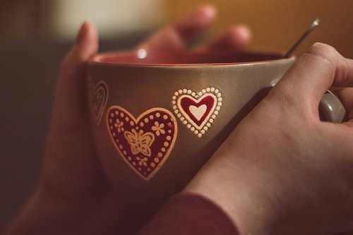 tea  hands  cup