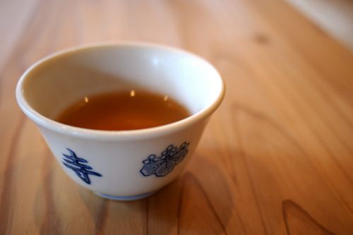 tea japan wooden