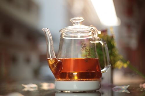 tea black tea glass jug