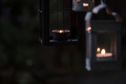 tea lights candles lanterns