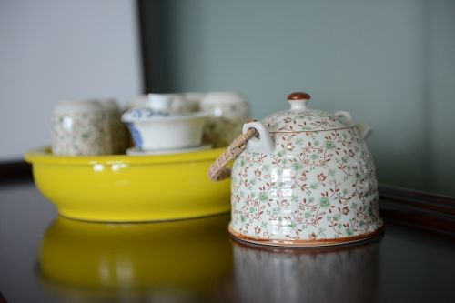 tea set teapot tea cup