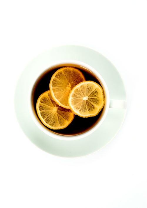 teacup tea lemon