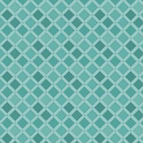 Teal Patterned Abstract Wallpaper