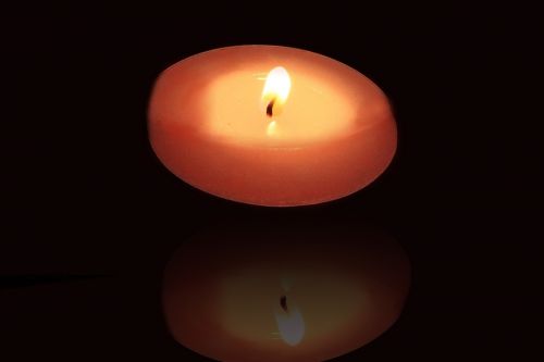 tealight candle wax candle