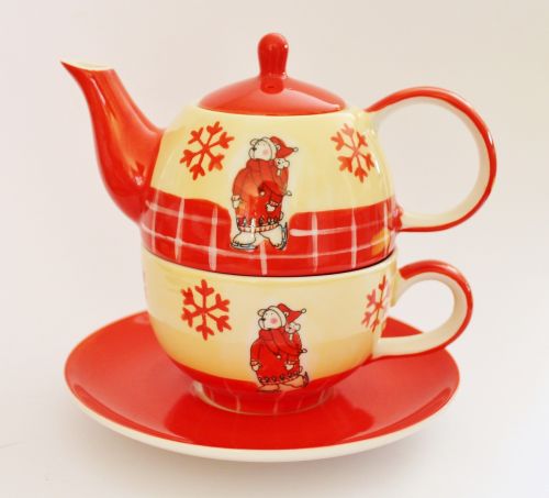 teapot cup tea