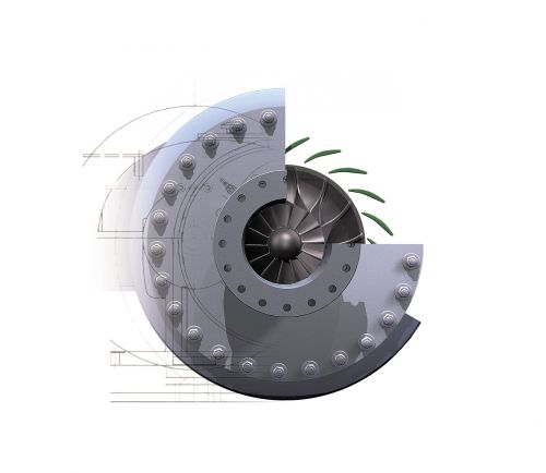 rotor blade compressor blower