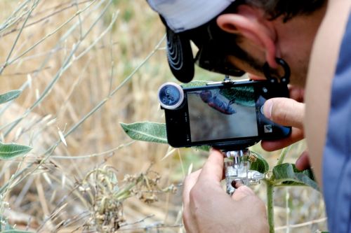 technology camera close-up