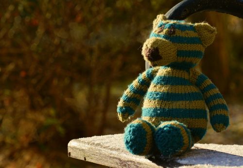 teddy teddy bear knitted