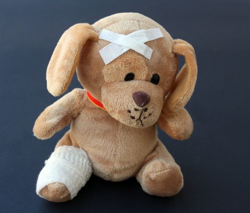teddy dog stuffed animal