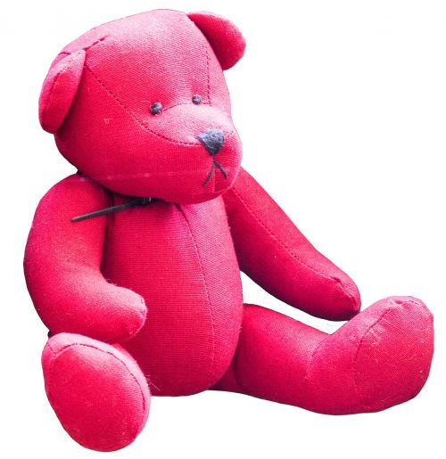 teddy bear soft toys red