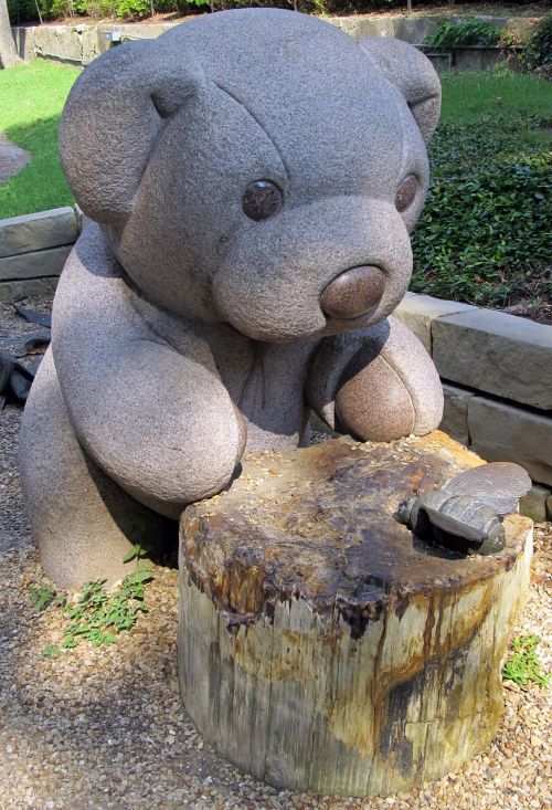 teddy bear sculpture park