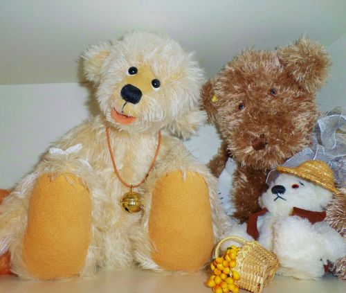 teddy bears hand labor collector bear