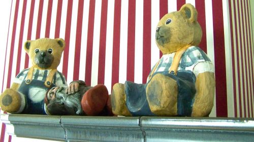 teddy bears games ornaments