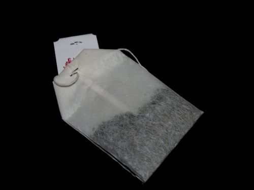 tee tea bags white