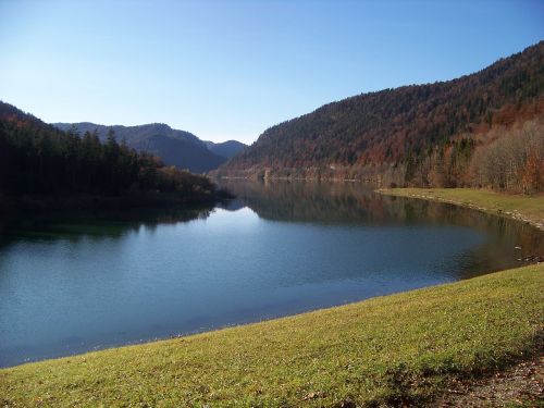 tegernsee lake autumn