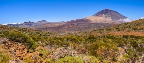 teide national park panorama volcano